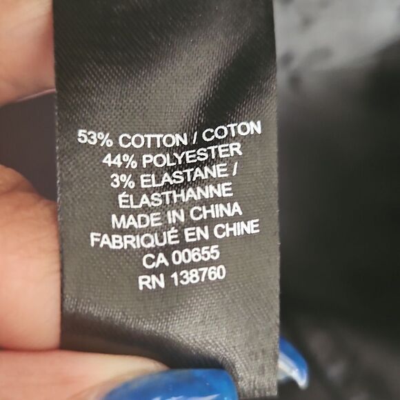 Women's Black Slim Leg Signature Fit Pants - Picture 8 of 16